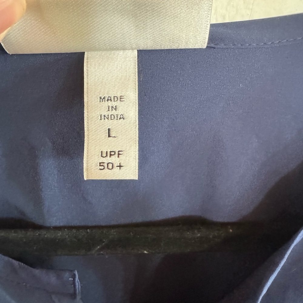 Coolibar Women’s L Santa Barbra Tunic Top UV Protection Vacation Cruise Beach - Picture 4 of 14